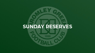 Sunday Reserves