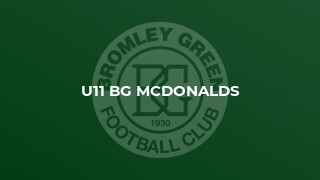 U11 BG McDonalds