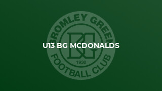 U13 BG McDonalds