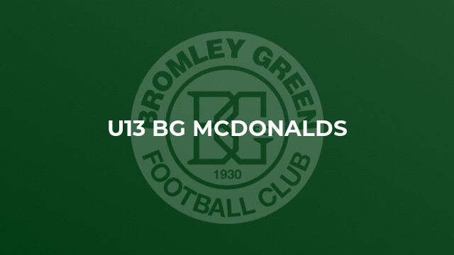U13 BG McDonalds