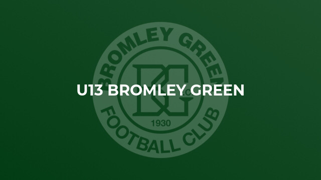 U13 Bromley Green