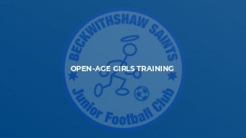 Open-Age Girls Training