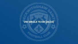 U10 Single Team (24/25)