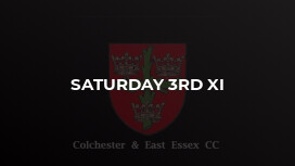 Saturday 3rd XI