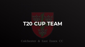 T20 Cup Team