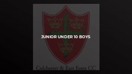 Junior Under 10 Boys
