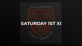 Saturday 1st XI