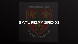 Saturday 3rd XI