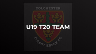 U19 T20 Team