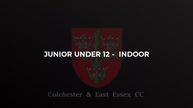Junior Under 12 -  Indoor