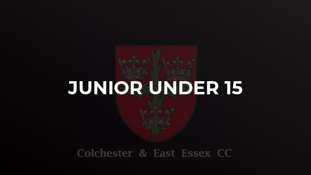 Junior Under 15