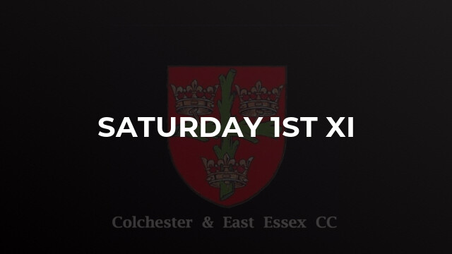 Saturday 1st XI