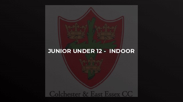 Junior Under 12 -  Indoor