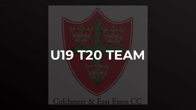 U19 T20 Team