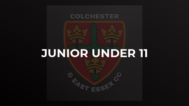 Junior Under 11