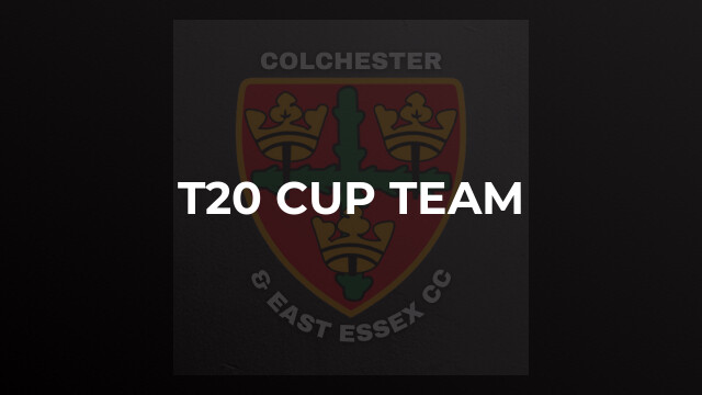 T20 Cup Team