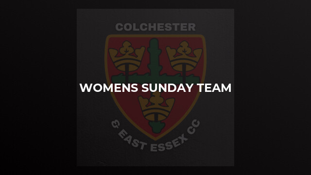 Womens Sunday Team