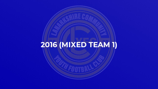 2016 (Mixed Team 1)