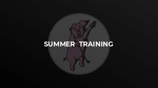 Summer  Training