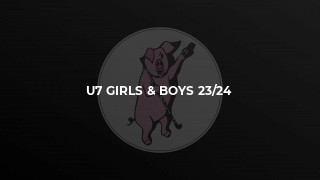 u7 Girls & Boys 23/24