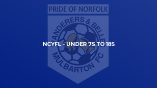 NCYFL - Under 7s to 18s