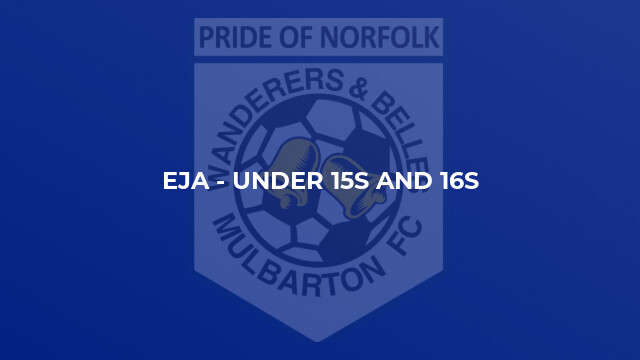 EJA - Under 15s and 16s