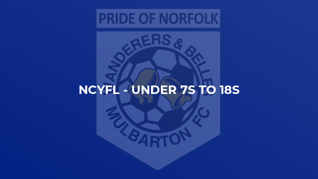 NCYFL - Under 7s to 18s