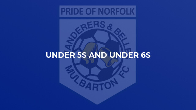 Under 5s and Under 6s