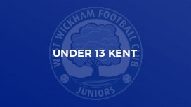 Under 13 Kent