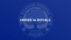 Under 14 Royals