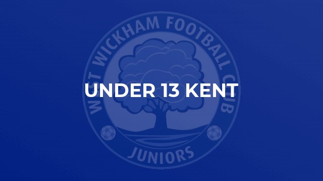 Under 13 Kent