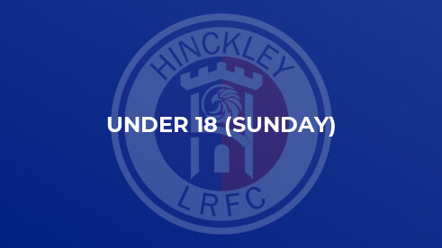 HLRFC U18 Sunday v Lutterworth Town U18 - Match Report