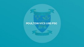 Poulton Vics u8s PSG