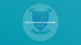 Poulton Vics u11s Bayern