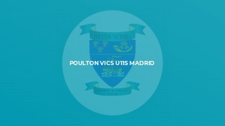 Poulton Vics u11s Madrid