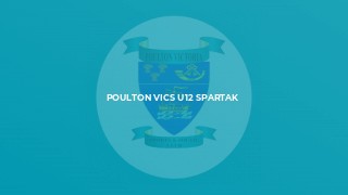 Poulton Vics u12 Spartak