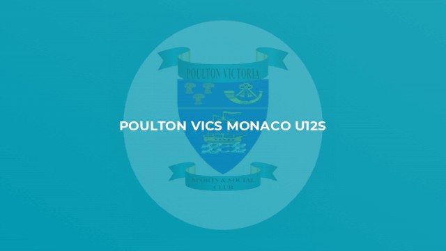 Poulton Vics Monaco u12s