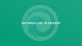 Saturday 1st XI Cricket