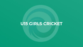U15 Girls Cricket
