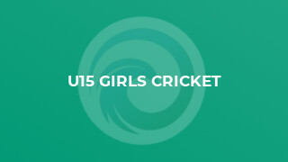 U15 Girls Cricket