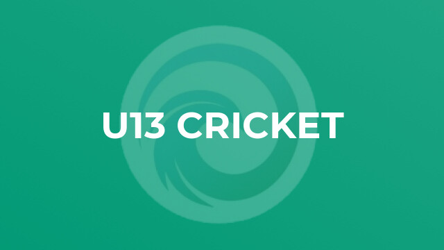U13 Cricket