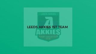 Leeds Akkies 1st Team 