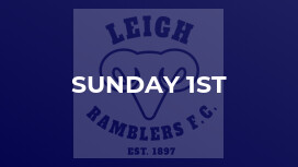 Sunday 1st