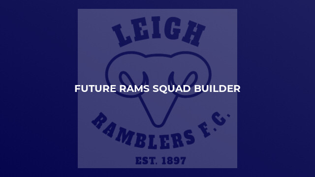 Future Rams Squad Builder