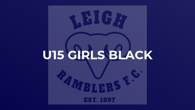 U15 Girls Black