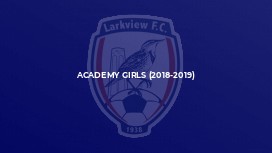 Academy Girls (2018-2019)