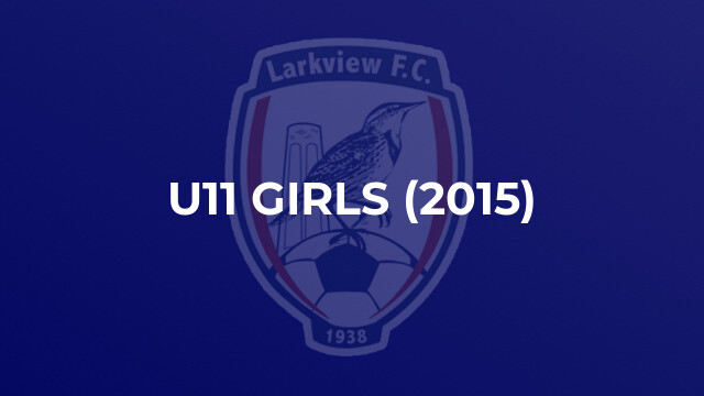 U11 Girls (2015)