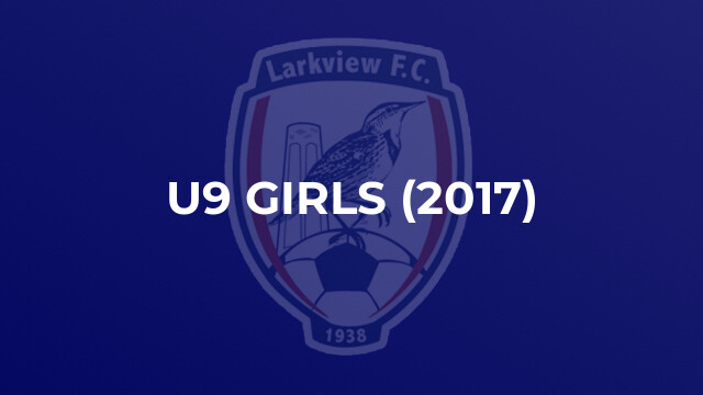 U9 Girls (2017)