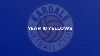 Year 10 Yellows