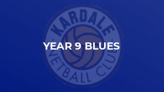 Year 9 Blues